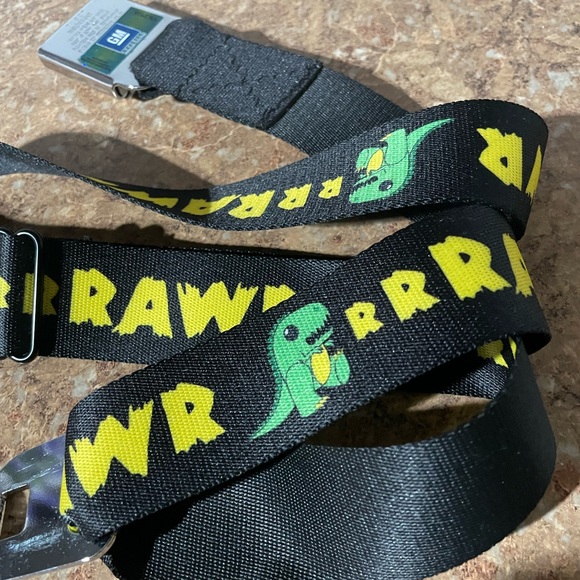 Dinosaur rawr xD unisex belt emo scene kid e girl hot topic belt black tik tok - Picture 3 of 4